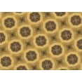 thumbnail image 1 of Ahgly Company Machine Washable Indoor Rectangle Transitional Beer Orange Area Rugs, 7' x 9', 1 of 7