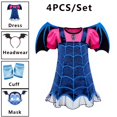 thumbnail image 1 of Vestido De Cosplay Vampirina Niña Princesa Disfraz De Halloween Niños Carnaval Fiesta Vampiro, 1 of 4