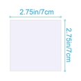 thumbnail image 3 of FEIJIBA Pool Repair Patch Kit 7cm X 7cm Repair Patch Kit Transparent 10 Pieces Pack, 3 of 8