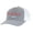 Heather Grey/White, variant on Men's We The People Pray Patriotic Christian Embroidered Mesh Back Trucker Hat, Black/Black