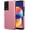 Rose Gold, variant on For TCL 50 LE Texturized Dotted Design Hybrid Case - Rose Gold