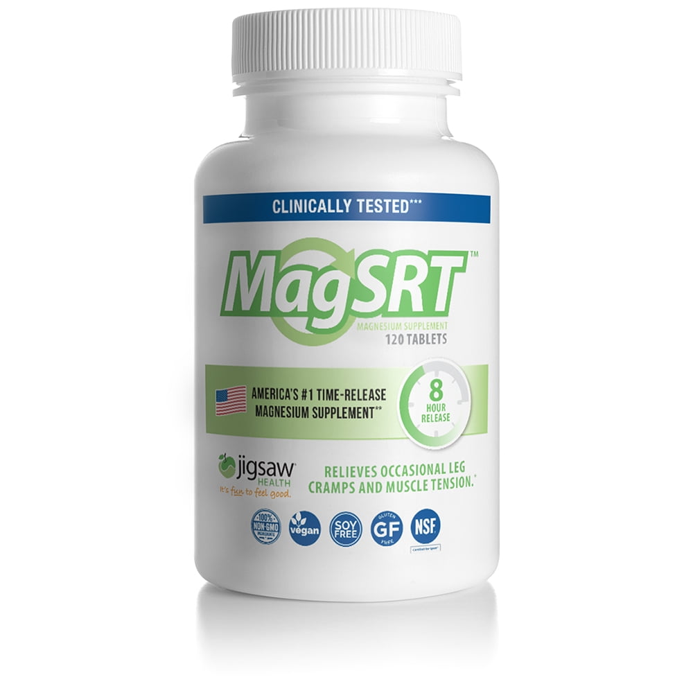MagSRT Magnesium Malate Supplement (Jigsaw Magnesium w/SRT) Premium