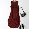 thumbnail image 4 of asddcavvf Robes pour Femmes Été Décontracté Plage Vacances Imprimé Robe Ample avec Poche Mode Ro, 4 of 4