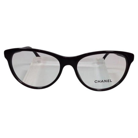 Like New Chanel 3333 1461 Black Plastic Eyeglasses 54mm