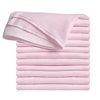 Clips N Grips® Birdseye Flatfold Cloth Diapers, 24 Count (Pink)
