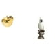 thumbnail image 1 of Estatua decorativa,Escultura de frutas para decoración del hogar para escritorio interior.,Figura de cerámica para escritorio,Figura de escritorio,Figura de loro para, 1 of 8