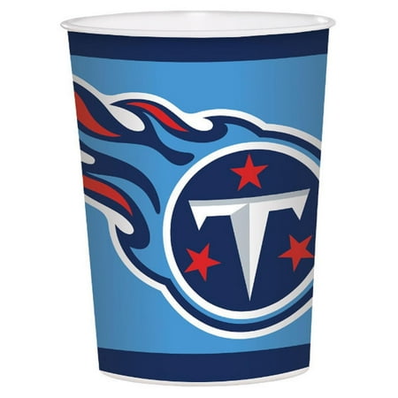 Amscan Tennessee Titans NFL Pro Football Sports Banquet Party Favor 16 oz Plastic Cup 10 Count