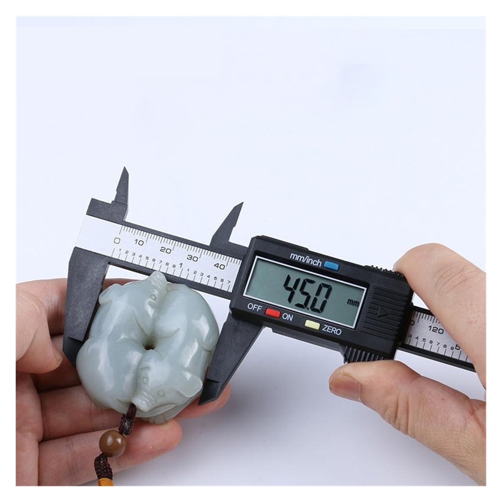 Vernier Digital Caliper 6 Inch Electronic 100mm Micrometer Ruler Measuring Instruments Woodworking Tools 150mm 0.1mm ,Easy to Operate