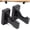 BLACK, variant on RYLZX 2PCS Baseball Bat Display Case, Baseball Bat Hanger Holder, Wall Mount Baseball Bat Horizontal Rack, Baseball Bat Bracket - Black