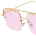 thumbnail image 3 of de sol cuadradas de estilo Retro para hombres y mujeres, de sol grandes marco elegante y degradado para conducir en pya, tamaño, Colcomx gafas de sol de mujer, 3 of 4