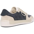 thumbnail image 3 of Guess Strave Men's Lace Up 4G Logo Print Leather Blend Trainers In Grey Size 11.5, 3 of 6