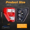 thumbnail image 2 of Conjunto de luces traseras Nakuuly 2021-2024 Ford F150 XL lado izquierdo, 2 of 7