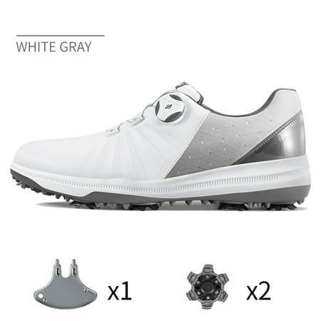 

Pgm Golf Men’s Comfortable Button Golf Men’s Shoes Waterproof Wide Sole Sports Shoes Studs Non slip XZ178