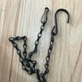 thumbnail image 4 of Worgeous 8-Piece Black Flower Pot Hanging Chains for Outdoor Metal Support, 4 of 8
