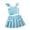 A-Blue65, variant on Bobifish Toddler Girls Sets Ruffle Strap Sleeveless Bow Buttons Decor Crop Top Pleated Skirt Casual Wear Children Girls Sets