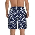 thumbnail image 3 of Naloa Daisies Flowers Men's Beach Shorts, Surfing shorts, Swim trunks, Quick Dry Swim Trunks for Surfing Beach Fun - XX-Large, 3 of 9