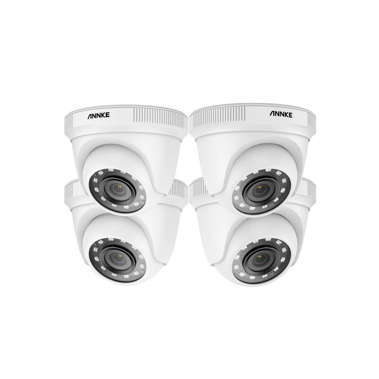 ANNKE 4pcs 1080P HD Outdoor Security Camera 2MP Video