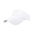 thumbnail image 2 of Sports Sun Visor Hats Athletic Visors Hat for Women Men Golf Tennis Cycling Running White One Size, 2 of 4