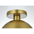 thumbnail image 4 of Living District Eclipse 10" Flush Mount Clear Shade In Chrome, 4 of 9