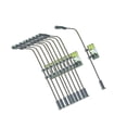 thumbnail image 1 of 10x Model Train LED Light Landscape Lights LED HO Micro Landscape Garden Street Lamp Post 1:100, 1 of 9