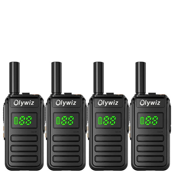 Olywiz Walkie Talkies for Adults Rechargeable GMRS Radio Antibreak
