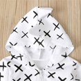 thumbnail image 5 of Otqutp Toddler Coat Boys Long Sleeved Dinosaur Hooded Zip Up Jacket Long Sleeve Hoodies Sweatshirt Autumn Winter Warm Tops for 3 To 9 Years(White,6-12 Months), 5 of 5