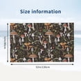 thumbnail image 2 of Mushroom garnish A Bath Towel, Highly Absorbent towels for bathroom Quick Drying Microfiber Bath Towels for Body, Soft Shower Towels for Sport, Yoga, SPA, Gym 27x55in, 2 of 5