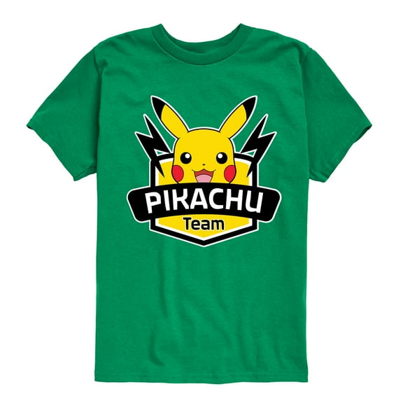 Pokémon - Team Pikachu - Youth Short Sleeve Graphic T-Shirt