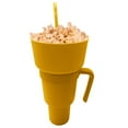 thumbnail image 5 of D-GROEE Snack and Drink Cup - Drink and Snack Cup in One, Stadium Tumbler Cups with Bowl on Top for Movies Home Use, 5 of 7