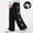 Black, variant on OGLCCG Tween Girl's 3D Bowknot Sweatpants High Waisted Wide Leg Casual Joggers Pants Loose Y2K Athletic Trousers with Pockets