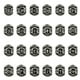 thumbnail image 5 of Cuentas vikingas para el cabello, cuentas tubulares, rastas para barbas, colgantes y pulseras para el cabello, accesorios para el cabello con nudos DIY. Plata, 5 of 8