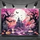 thumbnail image 2 of Telón de fondo fotográfico LDWLYW para Halloween, 240 x 180 cm, color rosa, poliéster, 2 of 8