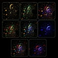 thumbnail image 3 of Mistaha Kids Star Night Light 360-Degree Rotating Star Projector Desk Lamp LED Colors Changing with, 3 of 7