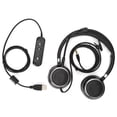 thumbnail image 1 of ANGGREK USB Plug QD Cable Adaptor, Call Center Headset Adapter Portable For 3.5mm Headset Equipment, 1 of 8