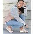 thumbnail image 5 of Klub Nico STEFANI Fashion Rose Gold Lace Up Wedge Fashion Running Sneakers (Rose Gold, 5), 5 of 5