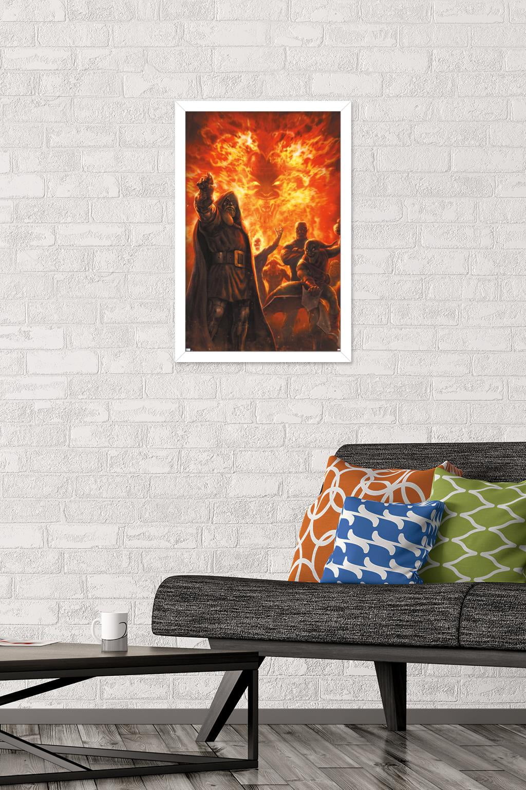 Marvel Comics - New Avengers #46 Wall Poster, 14.725" x 22.375" Framed