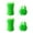 Vert, variante sur Canne à Pêche Portable, Canne à Pêche Portable Boule Fixe Caoutchouc Souple Flexible Résistant à l'Usure Clip de Fixation pour Bateaux Fournitures de Pêche (2 Pcs) Bateaux pour Pêche
