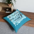thumbnail image 4 of Prayer Pillow, Meditation Pillow, Floor Pillow, Square Pillow, 4 of 4
