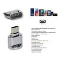 thumbnail image 6 of CY 2pcs USB 2.0 Type C USB-C to Micro SD SDXC TF Card Reader Adapter for Macbook Cell Phone, 6 of 7