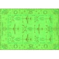 thumbnail image 1 of Ahgly Company Indoor Rectangle Oriental Green Traditional Area Rugs, 4' x 6', 1 of 4