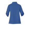 thumbnail image 5 of Port Authority Adult Female Women Electric Heather Shrug Moonlight Blue X-Small, 5 of 5