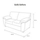 thumbnail image 5 of Sofá love seat Sefora, 2 plazas, Atlas del Descanso color Café, 5 of 5