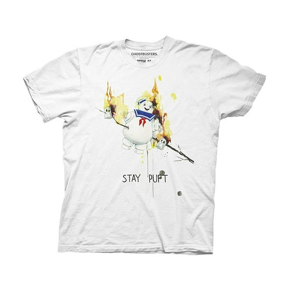 Ghostbusters Stay Puft Roasted Illustration Adult T-Shirt, X-Large