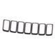 thumbnail image 2 of Front Grille Trim Ring Gloss Black Front Grill Surround 7PCS/Set Light Weight for Car ANGGREK Otros, 2 of 8