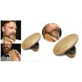 thumbnail image 4 of Men Boar Bristle Beard Brush Face Massage Hair Brush Round Wood Handle Mustache Comb Cleaning Appliance Shave Tools, 4 of 6