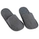 thumbnail image 1 of 1 par de pantuflas desechables antideslizantes, cómodas y gruesas, plegables, para hombre, para hoteles, viajes y exteriores (gris), 1 of 5