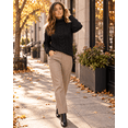 thumbnail image 3 of SOMER Sweaters for Women Casual Turtleneck Long Sleeve Loose Knit Pullover Sweater Fall Winter Clothes, 3 of 7