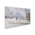 thumbnail image 2 of Trademark Fine Art 'Snow Boulevard De Clichy Paris' Canvas Art by Paul Signac, 2 of 3