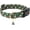 Green Gingerbread Man, variant on Cotton Designer Dog Collar Christmas Cute Flower Dog Collar Suitable for Female Dogs Small Dogs Medium Dogs Large Dogs with Flower Ornaments