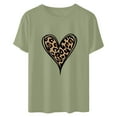 thumbnail image 5 of LSLJS Women's T-shirt Imprimé Arbre de Noël à Manches Courtes Col Rond Décontracté, 5 of 5